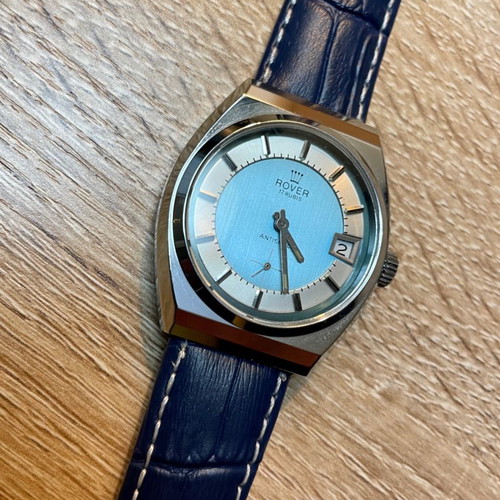 Rover vintage winding watch new with beautiful dial