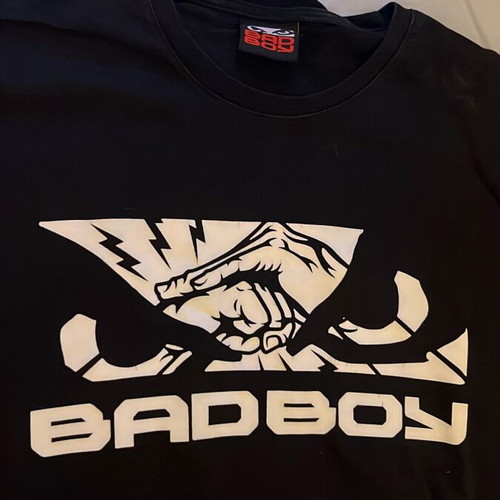 BadBoy Fight Team men's t-shirt like new, black, size L
