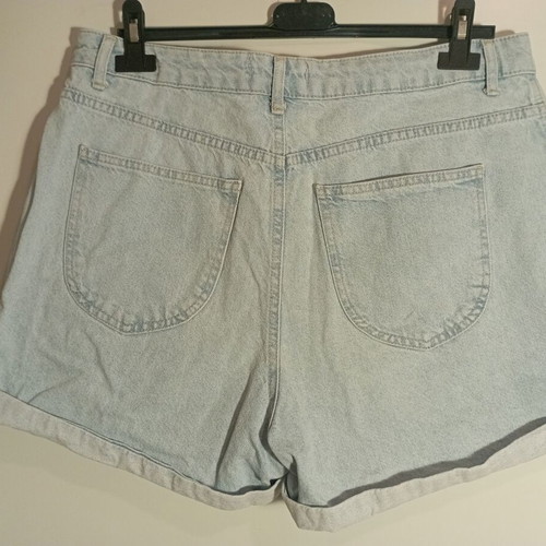 LCW denim shorts high waist with belt, like new, size L