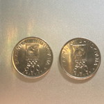 Κέρματα 500 δραχμών μεταχειρισμένα, πακέτο 2