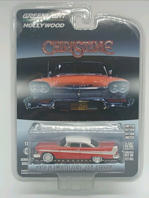 1958 Plymouth Fury Christine Evil Version 1:64 new from Green Light