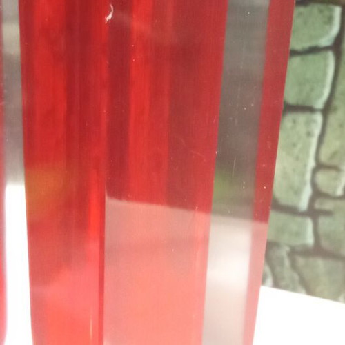 Vintage Murano Vase Sommerso style by Alessandro Mandruzzato used