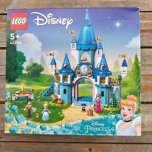 Lego 43206 Disney Κάστρο Σταχτοπούτας και Πρίγκιπα, καινούργιο