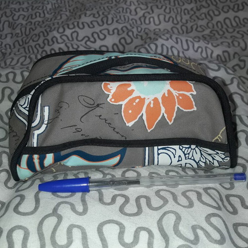 Chiemsee toiletry bag like new, beige multicolor