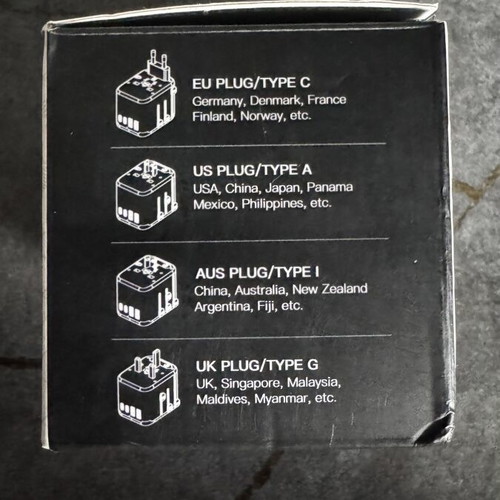 Travel Adapter 20W GaN with USB Type-C and Type-A Ports