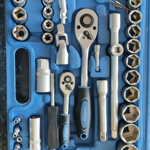Scheffler Socket Tool Set 109 Pieces Chrome Vanadium New