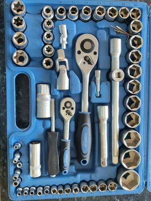 Scheffler Socket Tool Set 109 Pieces Chrome Vanadium New