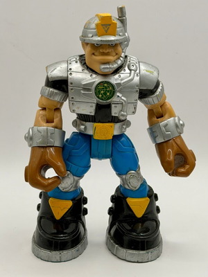Rescue Heroes Jack Hammer Mattel figure used, 1999 vintage
