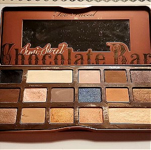 Too Faced Παλέτα σκιών Semi-Sweet Chocolate Bar