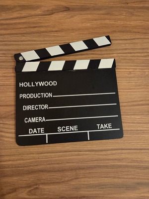 Director's clapperboard like new