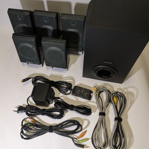 Creative Inspire T5400 5.1 Computer Speakers used, 74W