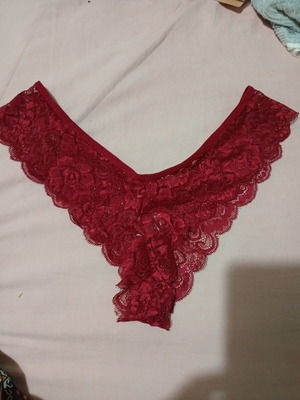 Sexy underwear new, burgundy lace, size M/L Abercrombie & Fitch