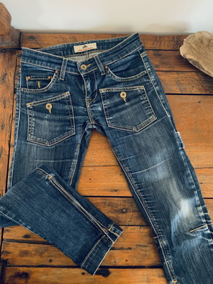 Fornarina vintage jeans used, blue, size XS