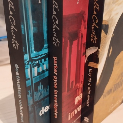 Agatha Christie books like new, 3 English novels