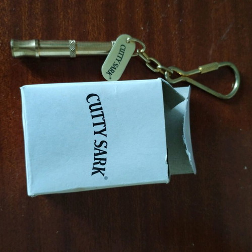 Cutty Sark Keychain Whistle New