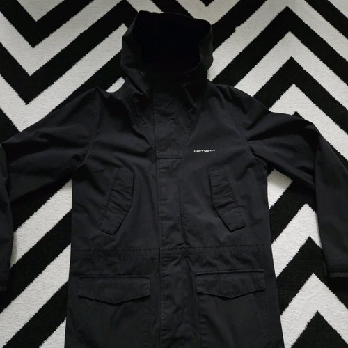 Carhartt parka used, black, size S and M