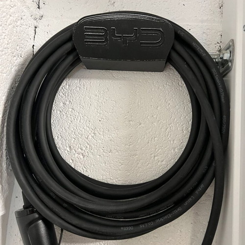 BYD Charging Cable Holder like new, 3d printed plastic