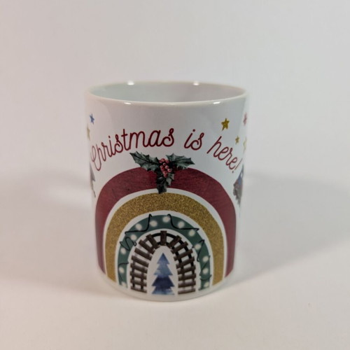 Christmas mug Christmas is here! unused
