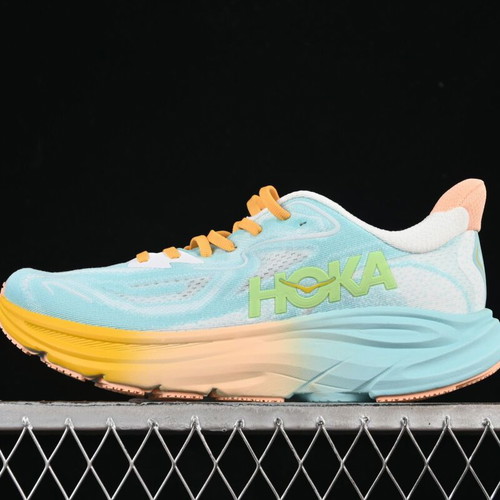 Hoka One One Clifton 10 Blue Spark men's running shoes