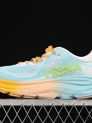 Hoka One One Clifton 10 Blue Spark men's running shoes