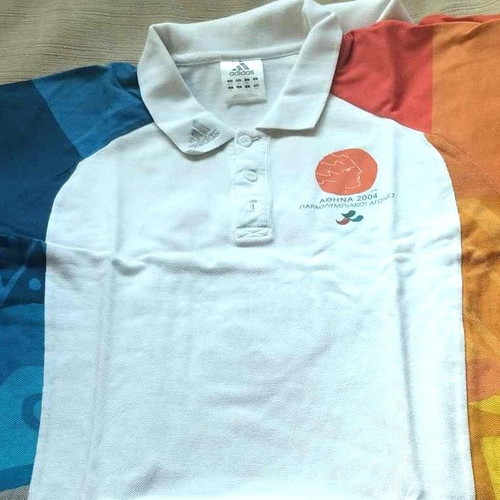 Adidas volunteer shirt Paralympic Games Athens 2004 like new