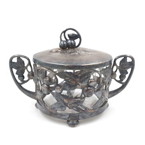 WMF Art Nouveau sugar bowl used