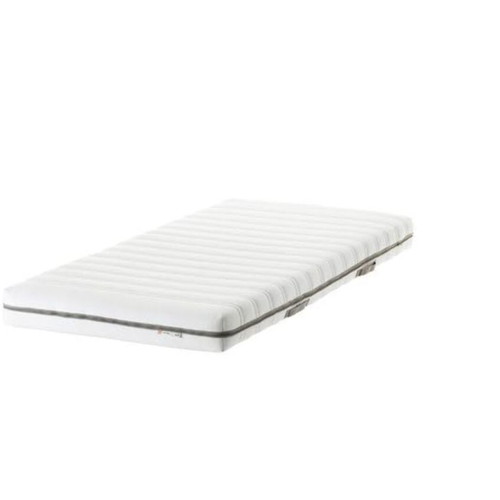 Fabric bed 180x210 with IKEA MALVIK mattress 160x200, complete set