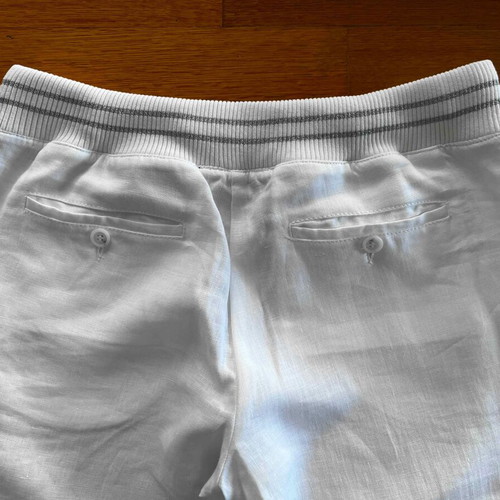 Iceberg white linen pants like new, size M