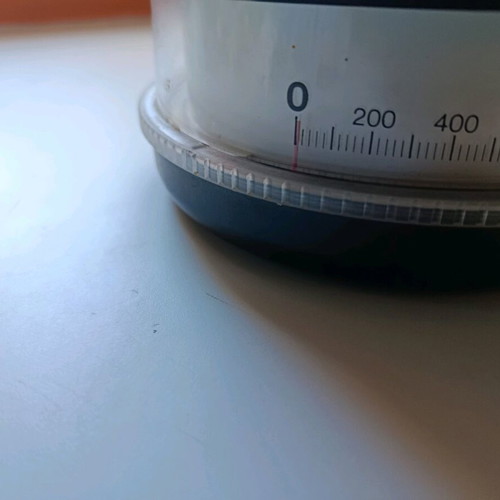 Vintage Soehnle scale used, 70s Space age edition