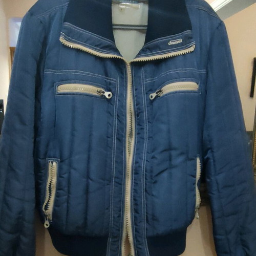 Diesel bomber jacket used, size Large, blue