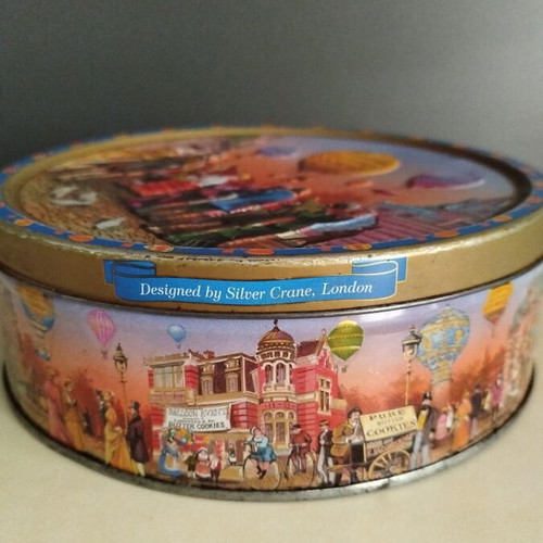 Metal box 1990-2000 with wear