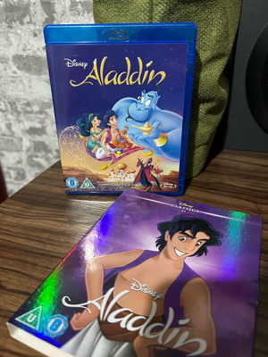 Aladdin Blu-ray collector's edition dubbed new