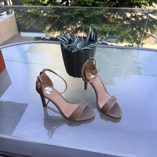 Exe women's sandals pink and gold like new, size 36