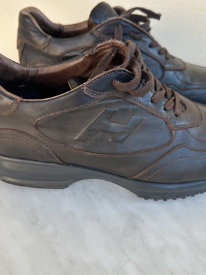 Hogan casual shoes like new, size 41, brown
