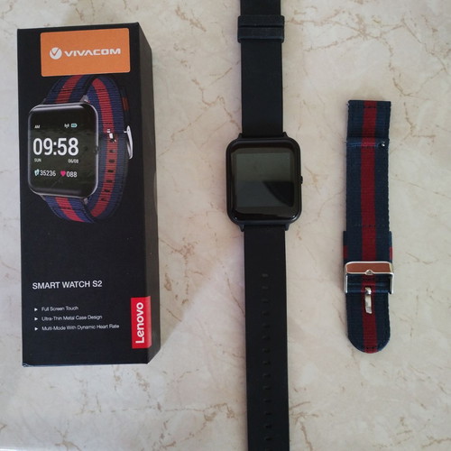 Smart Watch Lenovo S2 νέο με επιπλέον υφασμάτινο λουράκι