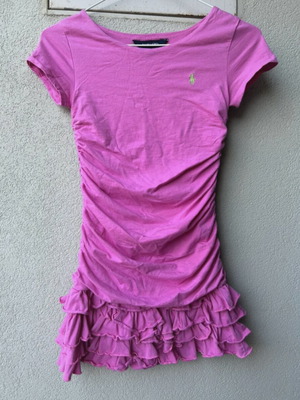 Ralph Lauren dress used, pink, for 8-10 years old