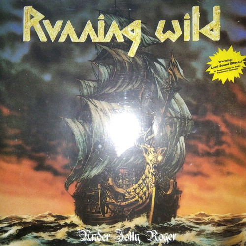 Running Wild Under Jolly Roger CD used, metal
