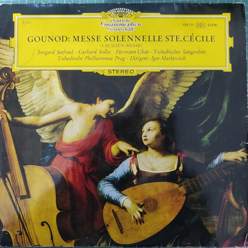 Gounod Messe Solennelle Ste. Cécile vinyl used, classical music