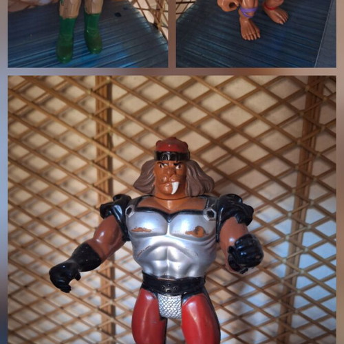 Thundercats vintage figures collection LJN 1985, 11 figures and 3D logo