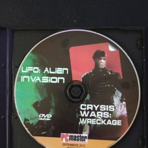 Ufo Alien Invasion Crysis Wars Wreckage PC game used