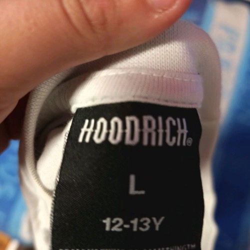 Hoodrich tee XL kids like new, white