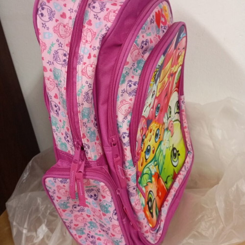 School bag with Shopkins design