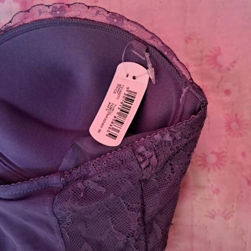 Luxury women's body Venus Victoria new, purple, authentic lace