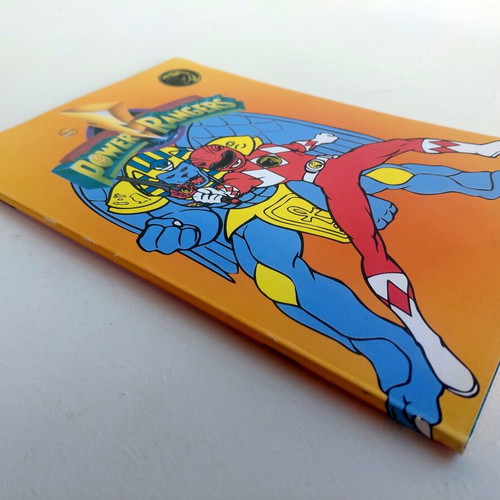 Power Rangers Mighty Morphin 1995 school notebook new, regular size