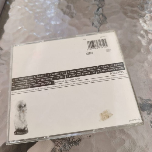 Savage Garden debut album CD, European Columbia edition 1997
