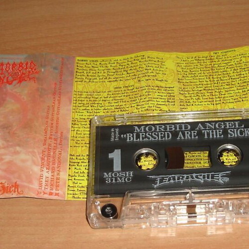 Morbid Angel Blessed Are The Sick cassette used, metal