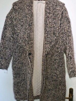 Alice + Olivia tweed coat XS oversize like new