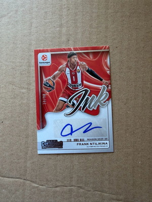 Panini EuroLeague Contenders Frank Ntilikina αυτόγραφο Olympiacos σαν καινούργιο