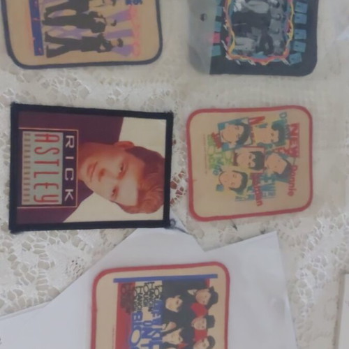 Band patches pack from Dec 80s like new