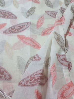 Gauze curtain semi-transparent new 2.80 m width with 2.70 m height